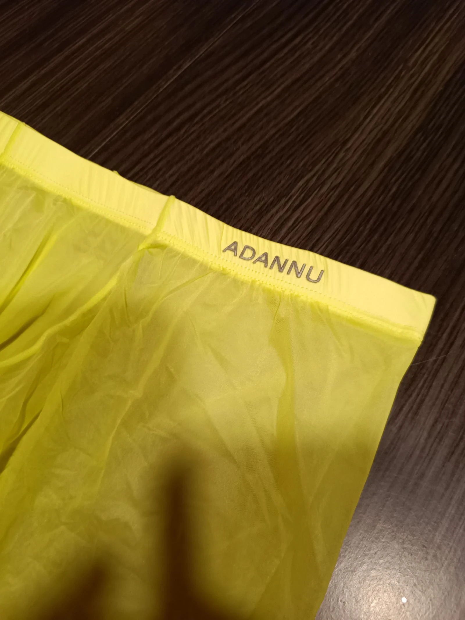 Transparent yellow boxer for men Adannu – photo 4